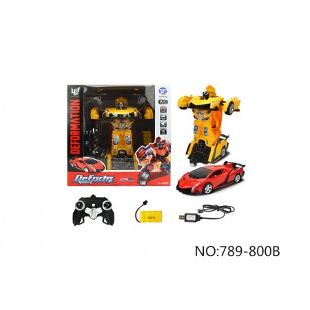 Transformer Car Mainan Battery Operated